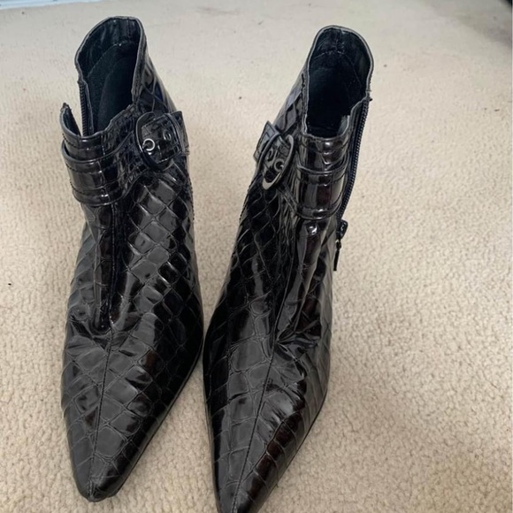 Impo black design heels - Picture 1 of 2